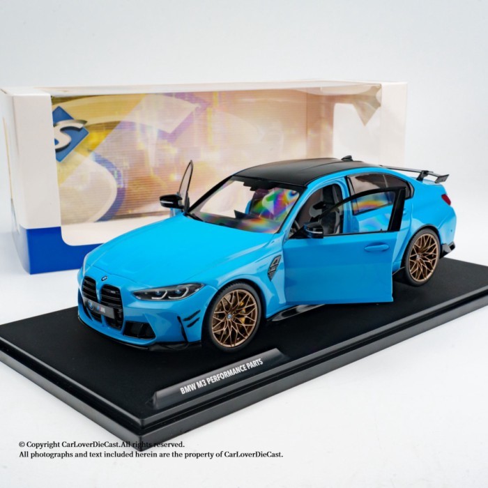 Solido/Solido 1: 18 BMW BMW M3 G80 PERFORMANCE โมเดลรถอัลลอย