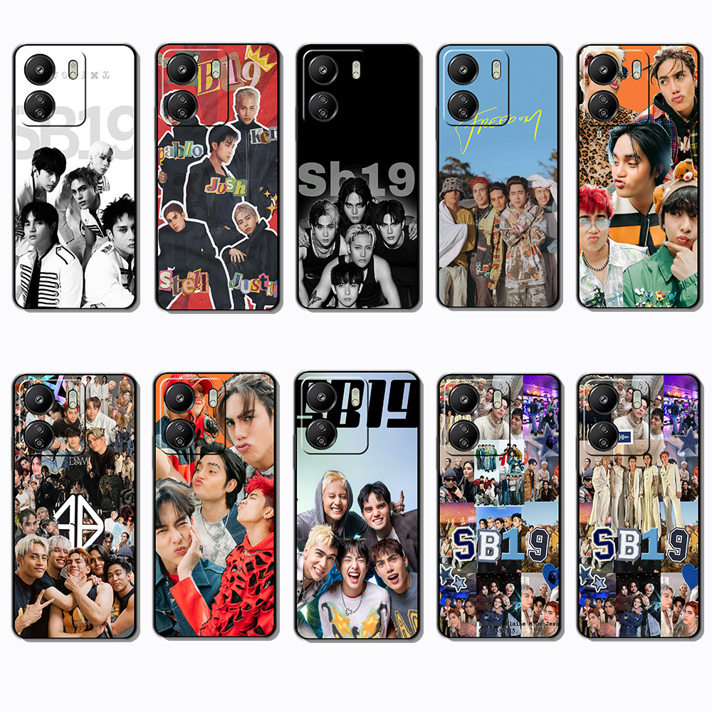 เคสโทรศัพท์สีดํานุ่มสําหรับ Xiaomi Redmi 9C NFC 9T 10 10A 10C 12C 13C 13 sb19 ฝาครอบ