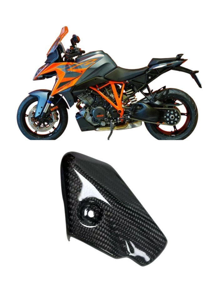 For KTM 1290 Super Duke R Superduke 1290 KTM Super Duke1390 2020-2023 Carbon Fiber Exhaust Shield F
