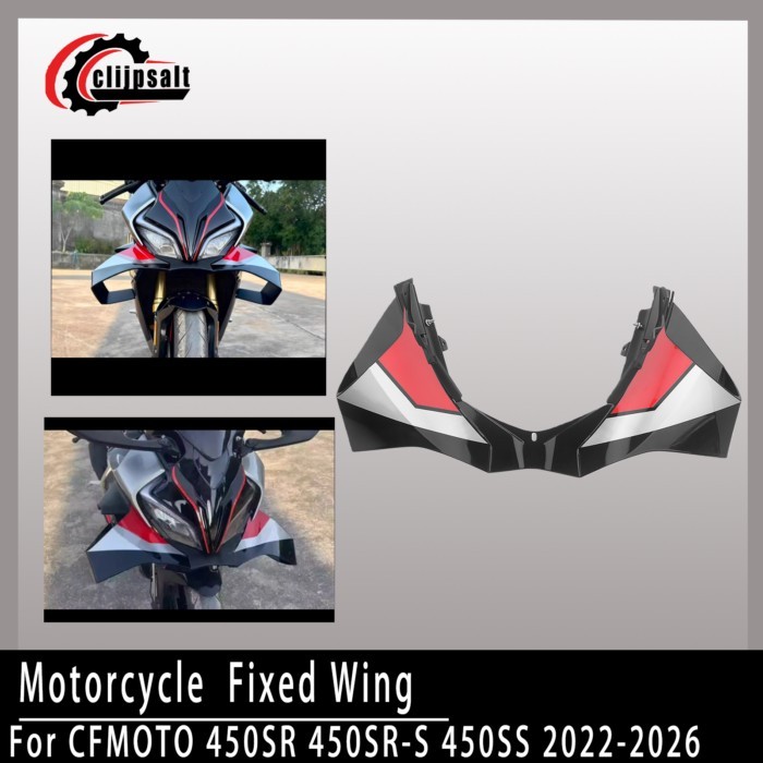 For 450SS O 450SR-S 450SR 2022-2026 Motorcycle Fixed Wing Spoiler, Modified S1000RR Thunder Edition