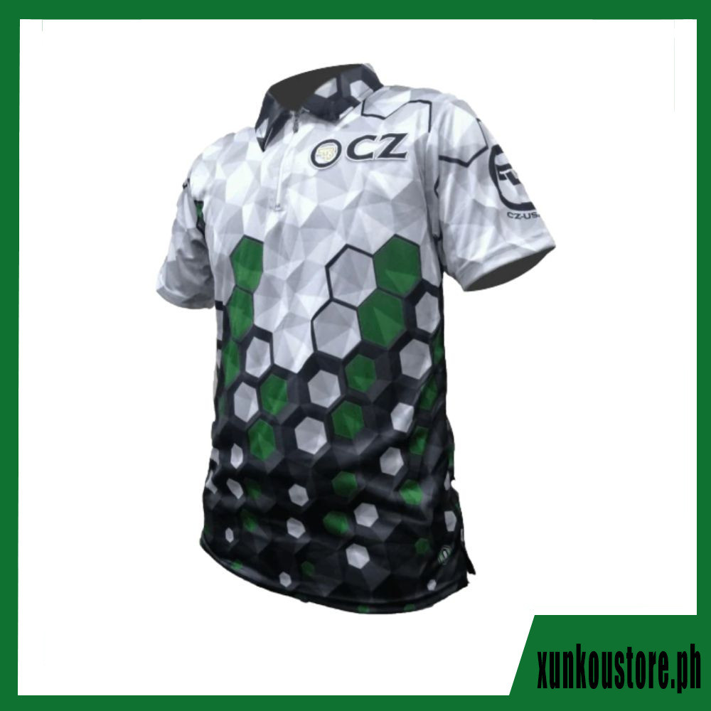 CZ TS2 เสื้อโปโล Green Jersey Unisex XS-6XL