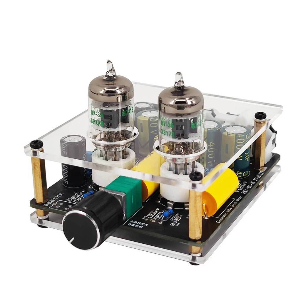 ใหม่อัปเดต GE5654W 6A2 6K4 หลอด Preamplifier เครื่องขยายเสียง HiFi Tube Preamp Bile บัฟเฟอร์ Auido A