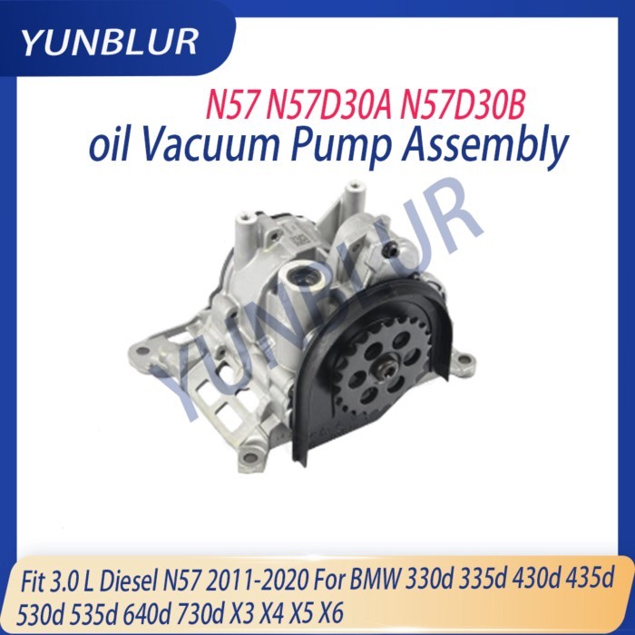 Engine Parts Oil Vacuum Pump Assembly Fit 3.0 L Diesel N57 11-20 For BMW 330d 335d 430d 435d 530d 5
