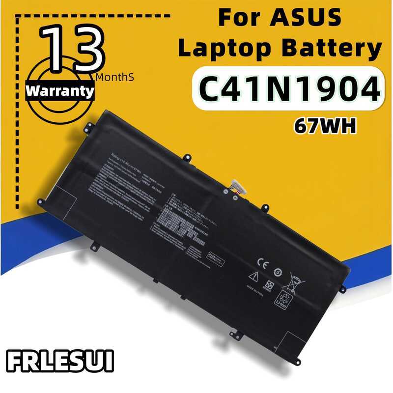 FRLESUI C41n1904 แบตเตอรี่สำหรับแล็ปท็อป ASUS Zenbook 14 Ux425ua Um425ia Ux425ea Ux425ja Bx325ja Ux