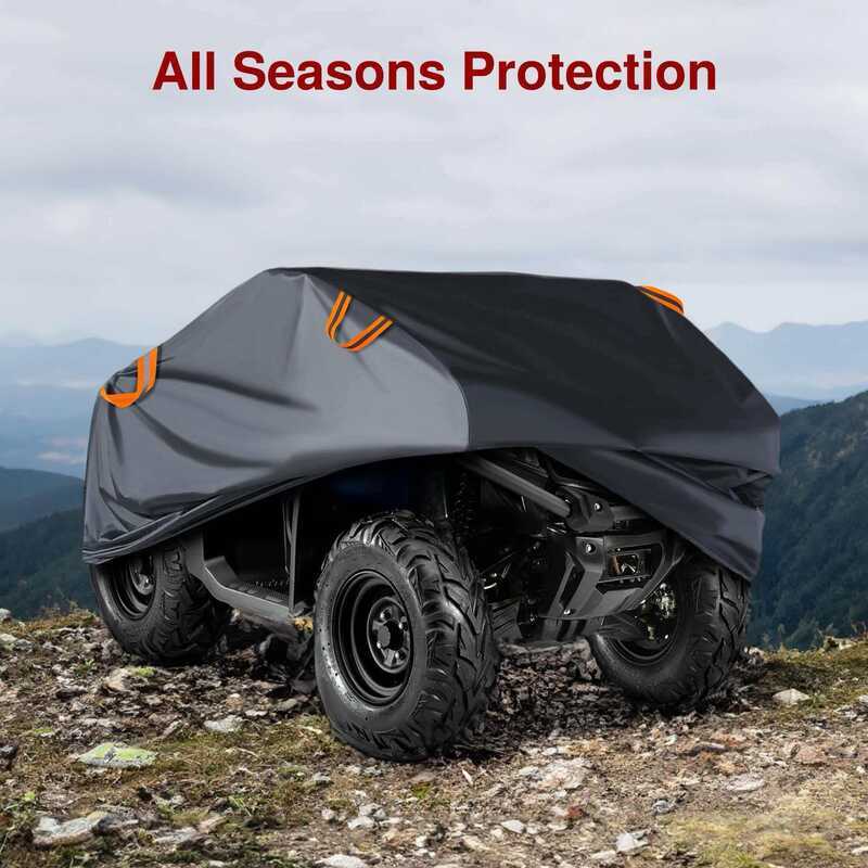 UTV ผ้าคลุมรถผจญภัย Camping ผ้าคลุมรถกลางแจ้ง ATV ฝาครอบป้องกัน ATV Cover UTV ผ้าคลุมรถ