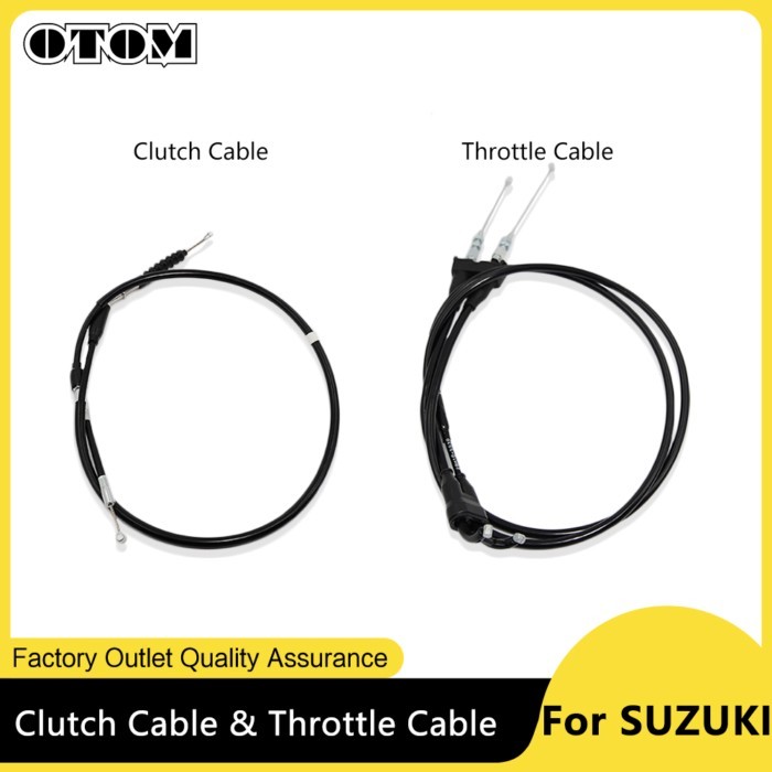 OTOM Motorcycle Accessories Clutch Cable Line Throttle Wire For SUZUKI RMZ 250 450 RMZ250 RMZ450 Di