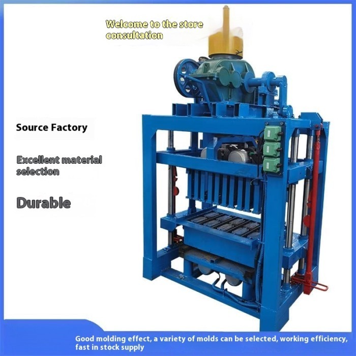 2-45 4-30 4-35 4-40A Brick Making Machine New Semi-automatic Hydraulic Equipment Cement Block Brick