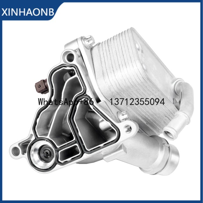11428683206 Engine Oil Cooler Assembly for BMW M4 X6 Base Sedan 3.0L 11428642289 11427516383 114275