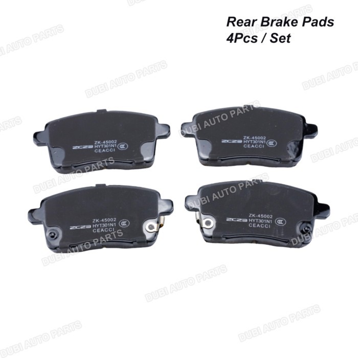 Rear Brake Pads Set For SWM G05 PRO 1.5T 2.0L 2020- X7 FOTON GRATOUR GT 1.4T ZOTYE T800 2.0T 2017-