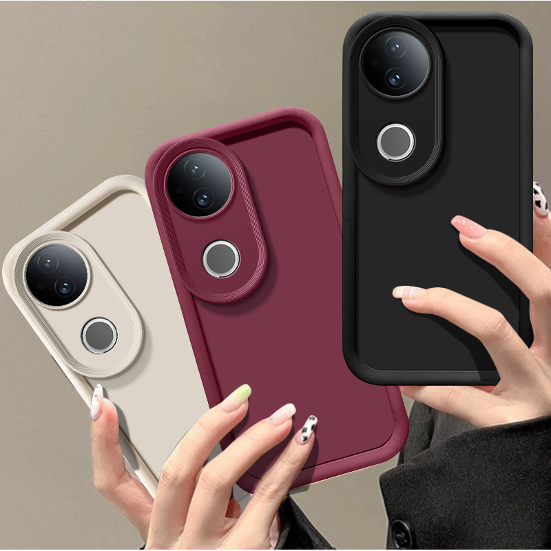 สําหรับ vivo iQOO Z10R เคสโทรศัพท์ vivo iQOO Z10R กรณี iQOO Z10R ป้องกันการล่มสลายหรูหรา Candy Matte