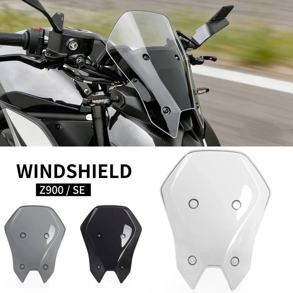 สําหรับ Kawasaki Z900 Z 900 SE Z900SE 2025 2026 รถจักรยานยนต์ Fairing กระจกหน้าจอลม Deflector Tourin