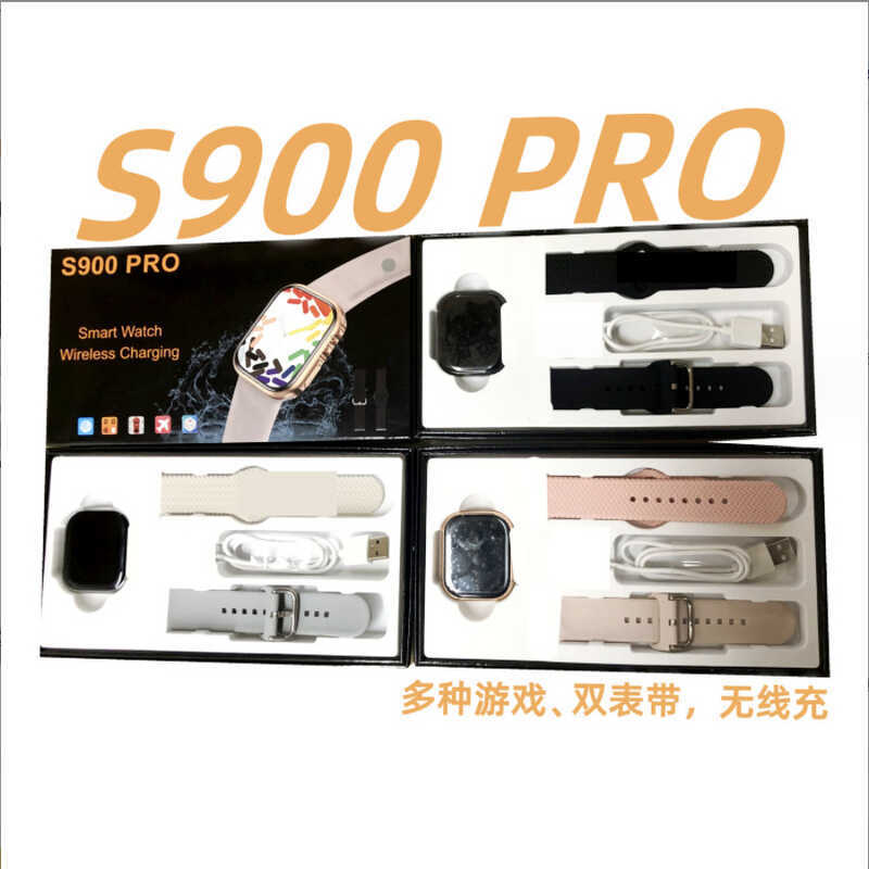 S9 PRO สมาร์ทวอทช์ 7 ซม. HD โทรผ่านบลูทูธ Heart Rate สร้อยข้อมือตรวจสอบความดันโลหิต