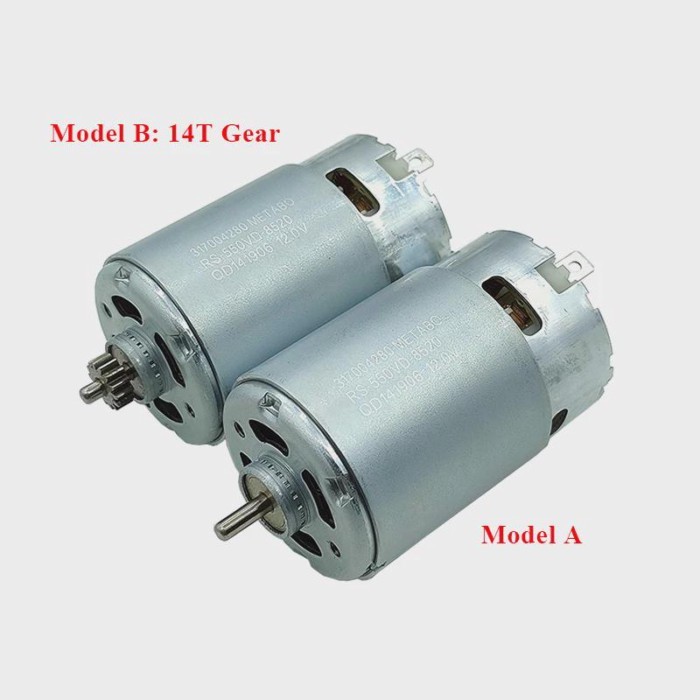MABUCHI RS-550VD-8520 317004280 DC 12V 22000RPM High Speed Power Electric Motor for METABO Cordless