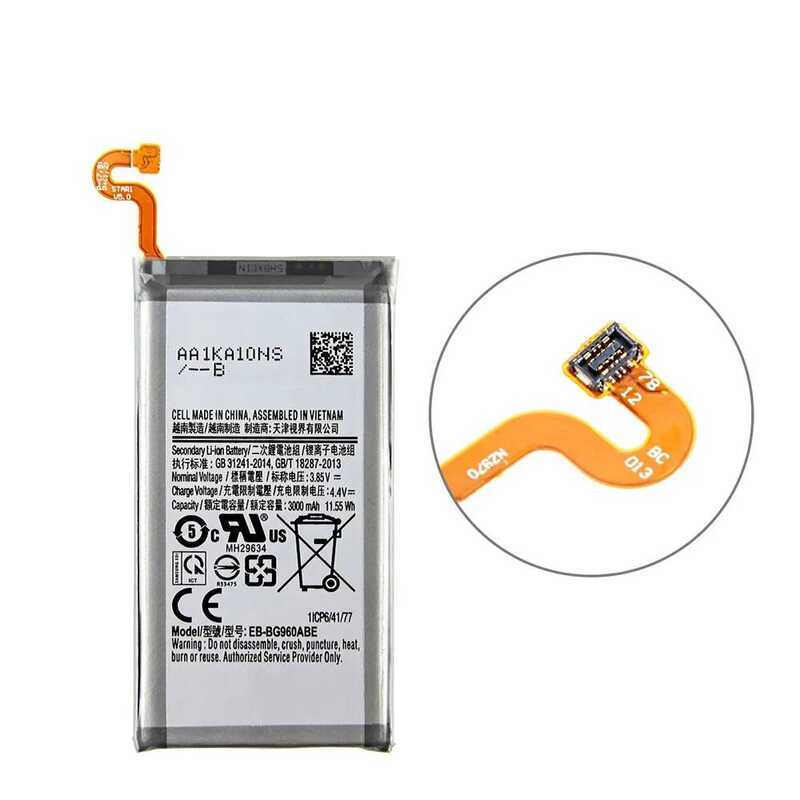 แบตเตอรี่แท้ Eb-Bg960abe 3000Mah สำหรับ Galaxy S9 G9600 Sm-G960f Sm-G960 G960f G960 G960u G960w+เคร