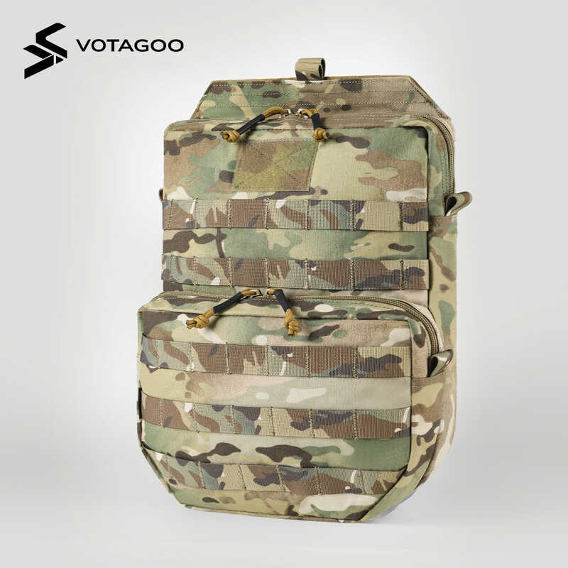 O 3L Tactical Molle Hydration Pack Water Reservoir Carrier For Vest Backpack Outdoor Hiking Hunting