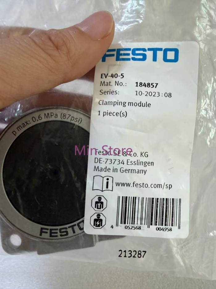 Original diaphragm cylinder  EV-16-4 150682 EV-20-4 150683 EV-32-5 150685 EV-40-5 184857 EV-12-3 15