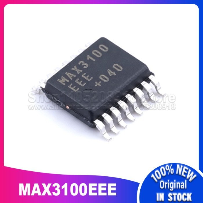 5PCS~10PCS/LOT MAX3100 MAX3100EEE MAX3100EEE+ MAX3100EEE+T SSOP16  100% New Original in stock