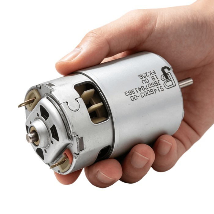 High-Power High-Speed DC12V-18V 775 Motor with Front Ball Bearing for DIY Spindle Electric Tool Mot
