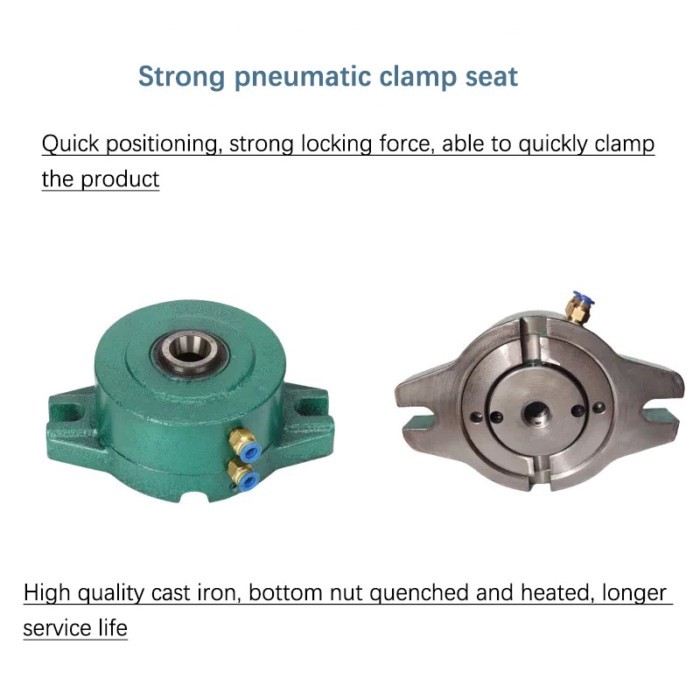 Professional Drilling Tapping Machining Tool 15/20 Type Horizontal Pneumatic Clamp Seat Fixed Instr
