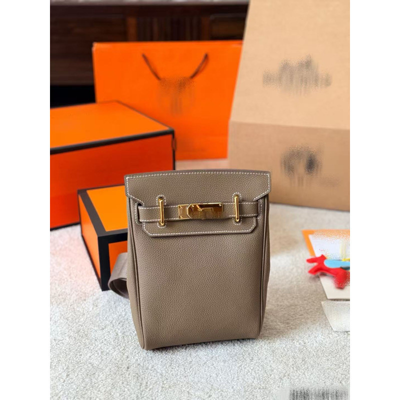 H Kelly Chest Bag Hac a Dos Bag Shoulder Diagonal Bag Kelly กระเป๋าคาดเอว กระเป๋าคาดหน้าอก Unisex