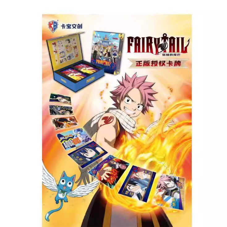 Kabao Cultural Creative FAIRY TAIL Card FAIRY TAIL Endless Adventure Collection Card Natsu Lucy การ์