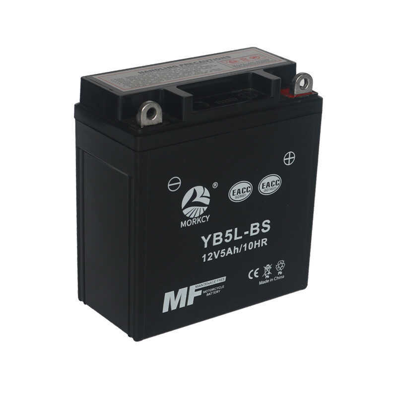 แบตเตอรี่มอเตอร์ไซค์ YB5L-BS แบบสั่งทำพิเศษ 12V5AH สำหรับรถมอเตอร์ไซค์แบบเบนด์เลค 110 ไม่ต้องบำรุงรั