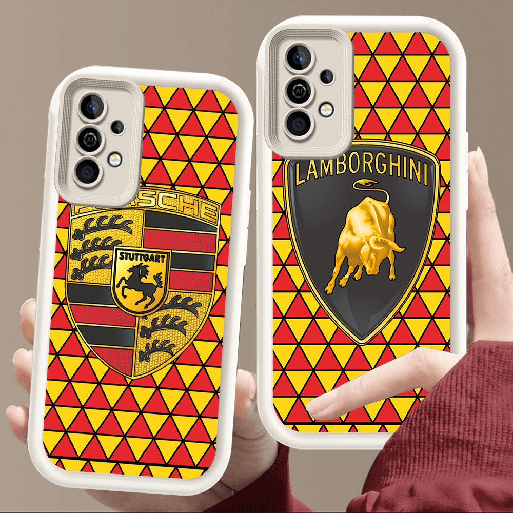 SAMSUNG สําหรับSamsung A55 A24 A34 A35 A56 A05S A36 A54 A25 A16 A04s A15 A14 S25 Ultra 5Gนุ่มสีขาวE8