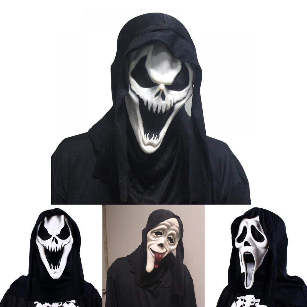 Screams Let The Begin With Our Adult Scream Suit Mask Ghost Face Costume Set Great For Themed Monste