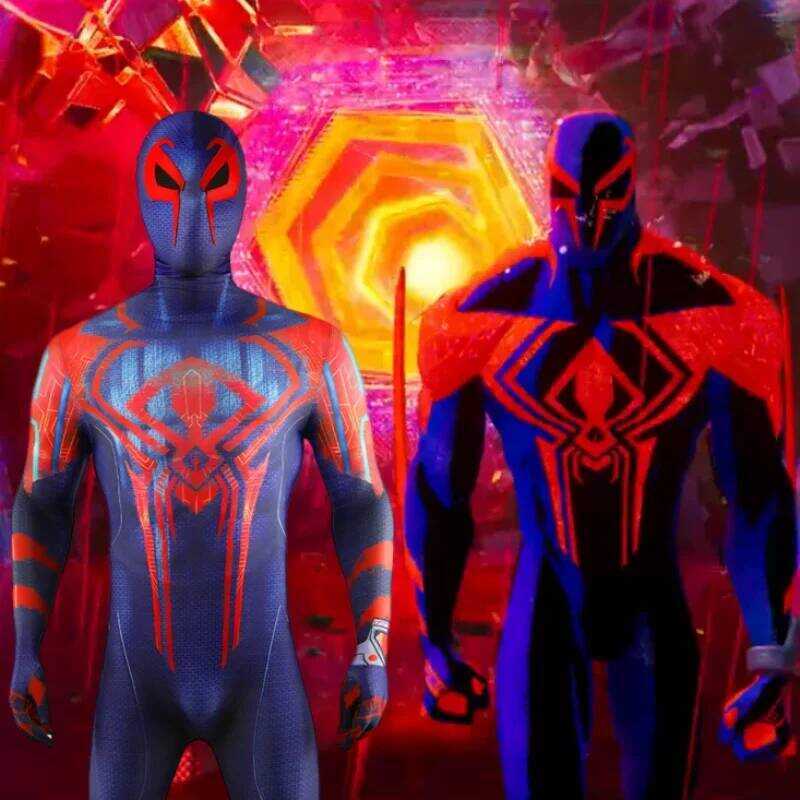 บอดี้สูท Miguel OHara Spider-Man 2099 สำหรับคอสเพลย์และการแต่งตัวในงานฮาโลวีน