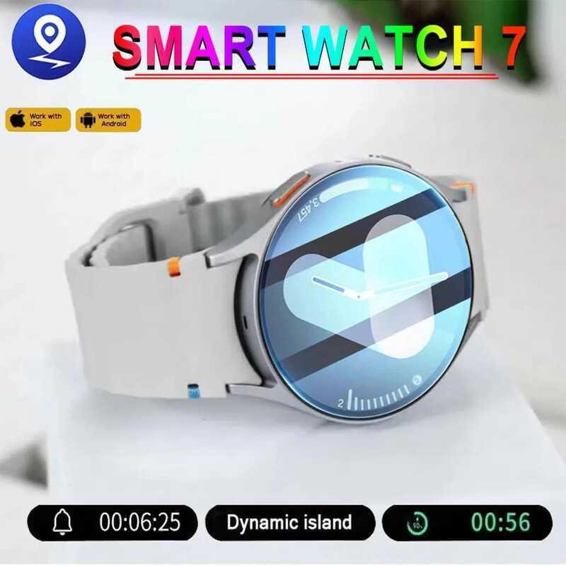 Oril 7 Classic 44mm Men GPS Tracking NFC Control Health Tracker BTCall SmartWatch ใหม่ Healthy Parer