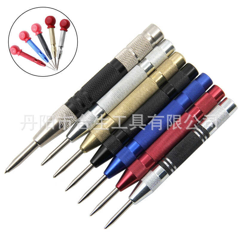 Center Punch สปริงอัตโนมัติ Type Locator Glass Striker Window Breaker Punch Center Punch