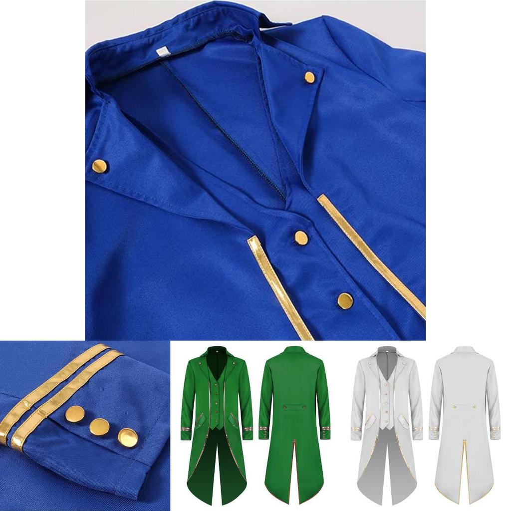 Magnificent Gothic Coat With Victorian Prince Look