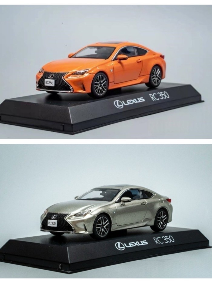 Jingshang Kyosho 1/43 Lexus Lexus RC350 F Sport Alloy Car Model Out of Print Car Model