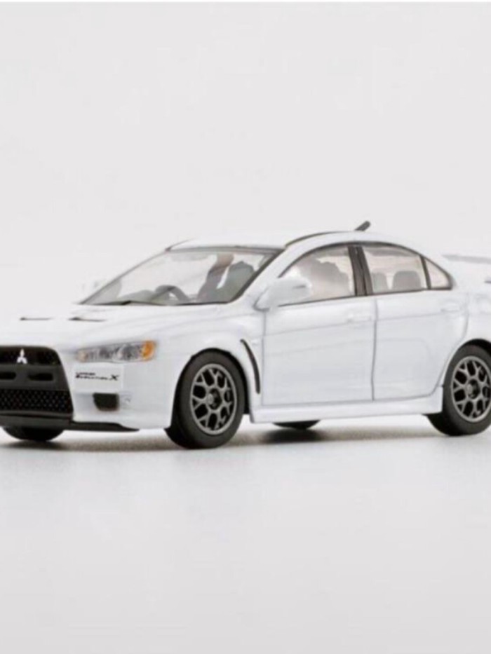 BMC Alloy Car 1 64 Mitsubishi Lancer Evolution X Car Model Decorative Out of Print Car Model