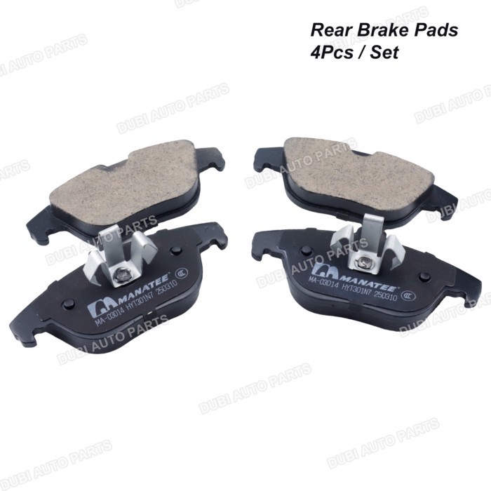 Rear Brake Pad Set For MERCEDES-BENZ W204 C204 S204 A207 C207 X204 C180 C200 C230 C250 C280 C300 C3
