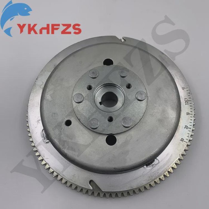 Electrical Flywheel Rotor 688-85550-00 For Yamaha Outboard Motor 2T 75HP 85HP 90HP Parsun T85-05000