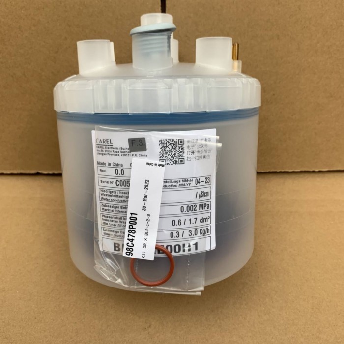 CAREL Humidifier Bucket BL0SRE00H1: BLOSREOOH1 Low Conductivity 220V 3KG New Original