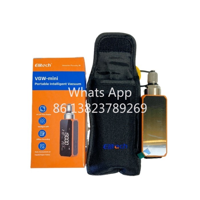Elitech HVAC VGW-Mini Wireless Micron Gauge 1~19,000 Microns Digital Vacuum Gauge