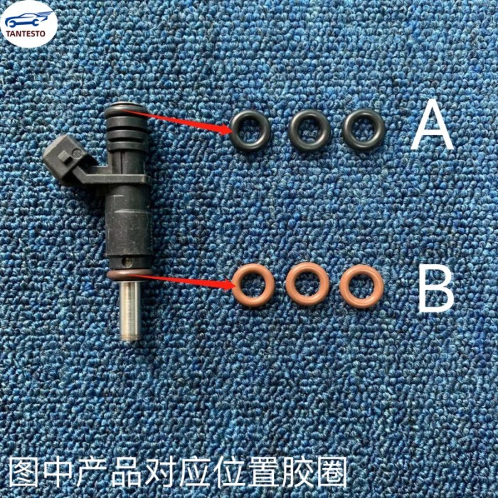 For BMW N52 Z4 X3 F01 E66 E63 F18F10 E932.5 3.0 Fuel Injection Nozzle Rubber Ring Repair Kits