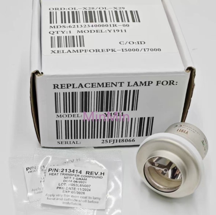 New original  cermax excelitas Y1964 Y1911 ME300BF, EPK-I 7010 7000 5010 5000 EPK 5000I 7000I OL-X2