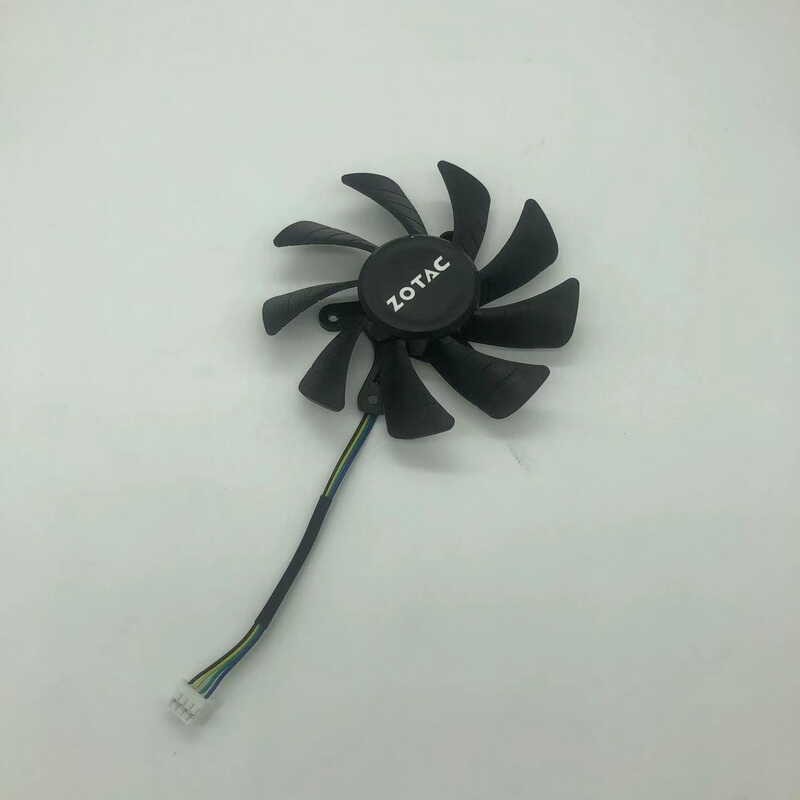 ZOTAC ZOTAC GTX1060Mini GTX1050Ti P106-90 P106-100 พัดลมระบายความร้อนการ์ดกราฟิก