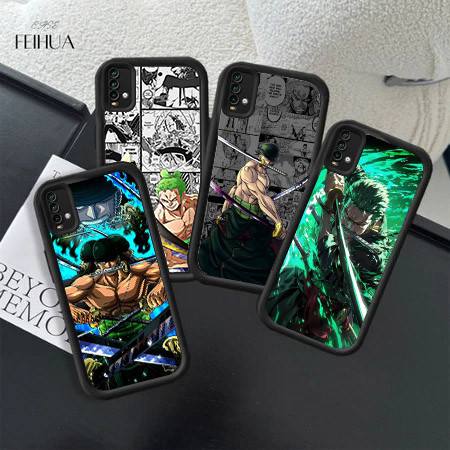 RK65 One Piece Zoro Hp ชุบปลอกสําหรับ Xiaomi Redmi หมายเหตุ Poco 13 A3X X6 A3 X6NEO 14 Plus5G C61 X3