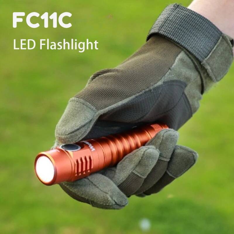 Wurkkos FC11C ไฟฉายพกพาสำหรับแคมปิง แสง LED 1200LM ทนทานและกันน้ำ