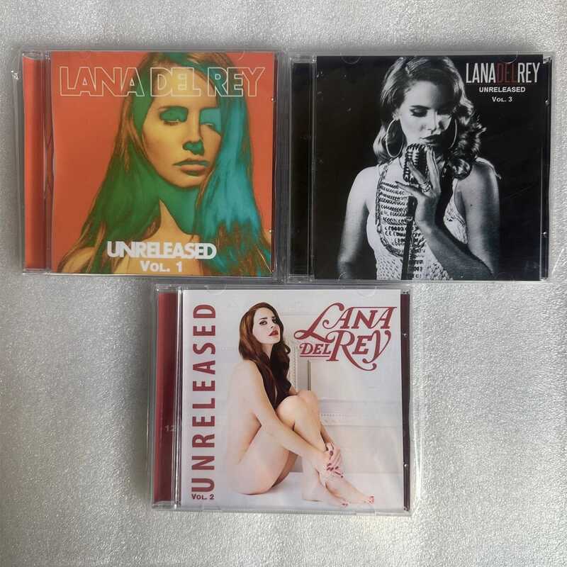 Pop Lana Del Rey CD The Unวางจําหน่ายอัลบั้ม 3 ชิ้นบันทึกคอสเพลย์Walmanรถซาวด์แทร็กกล่องปาร์ตี้เพลงค