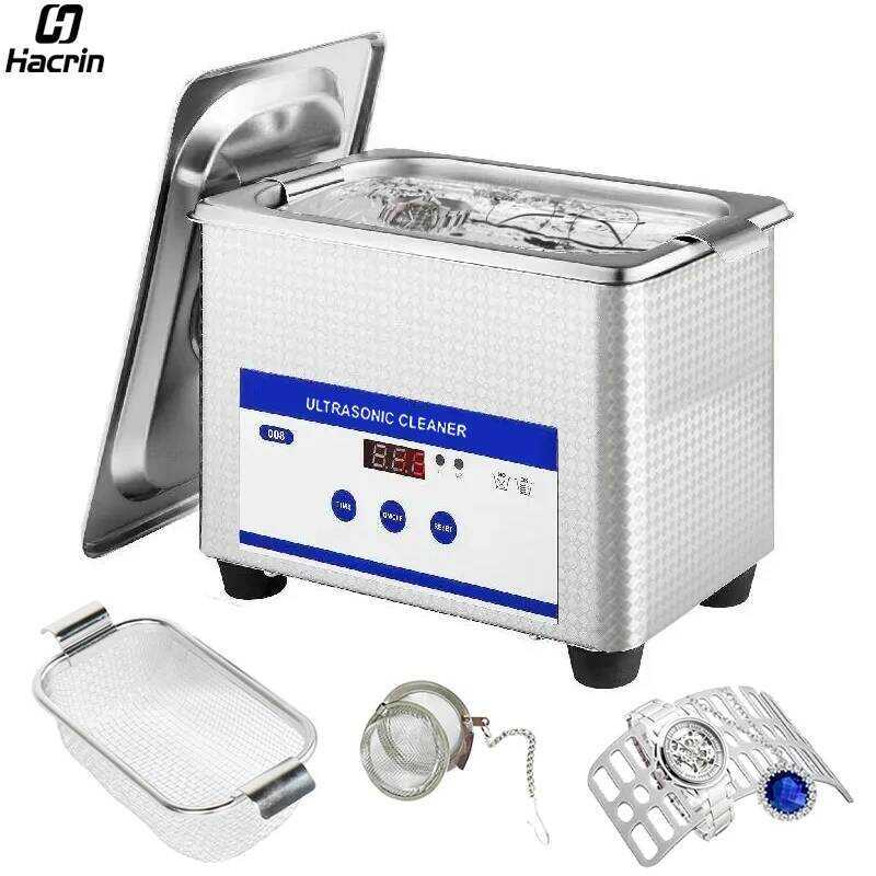 C Ultrasonic Cleaner Ultrasound Glasses Cleaner 40Khz High Frequency Ultrasonic Washing Bath For Gl