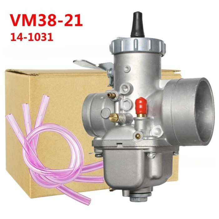 VM38 38mm Carburetor For Mikuni Round Slide VM Series Yamaha TZ350 VM38-9 250-500cc ATV Quad Carb 2