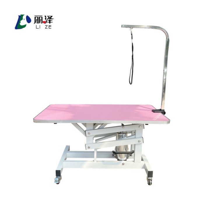 LIZE Steel Spray Molding Z-type Hydraulic Lifting Pet Grooming Table Dog Beanty Table for Sale Prof