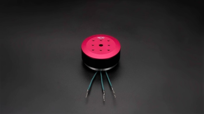 NE30 High Torque Integrated Actuator  Outer Rotor Motor w/ Encoder MT6825, ODrive/VESC Compatible f
