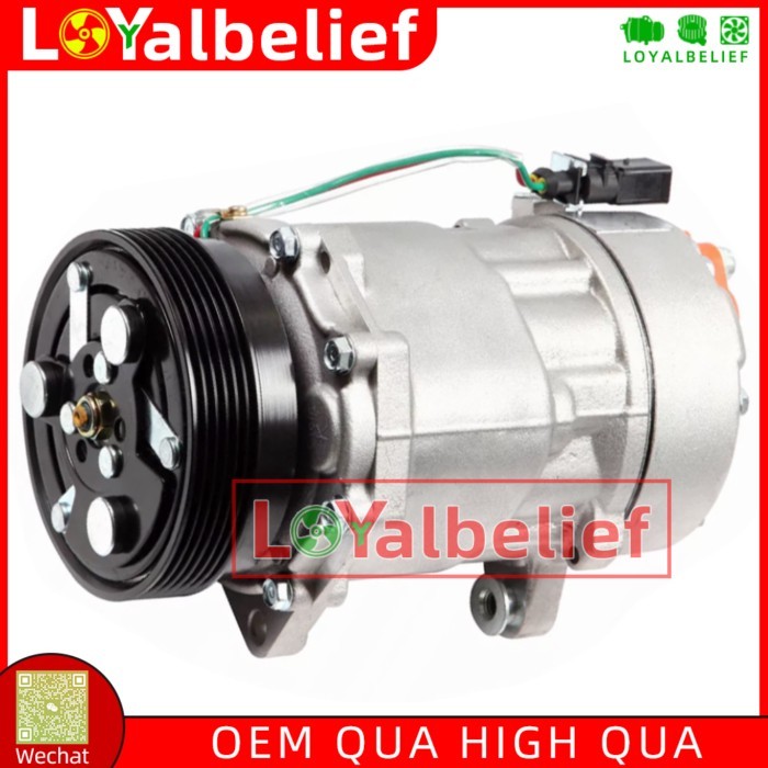 A/C AC Compressor For VW Volkswagen Golf Jetta 1.8L 1.9L 2.0L 2.8L 1999-2001 1521030 1J0820805 1034