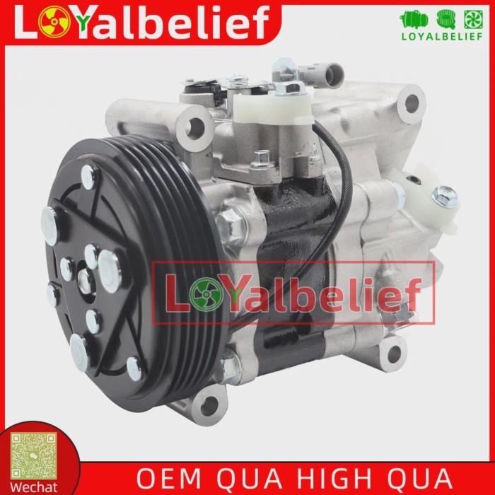 A/C AC Compressor For Suzuki SX4 95200-80JA2 95200-80JA0 95201-80JA0O 95201-8OJAO 9520080JA2 952008
